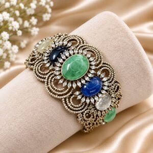 Designer Inspired Royal CZ Openable Bangle