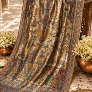Moonlight Reversible Kaani Shawl
